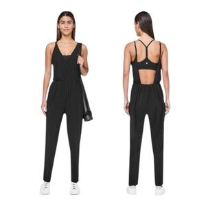 Lululemon All For It Onesie in Black Size 4 RARE